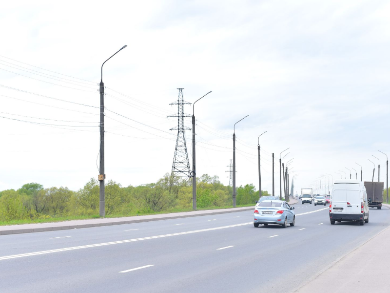 Ограничение движения на Колмовском мосту.