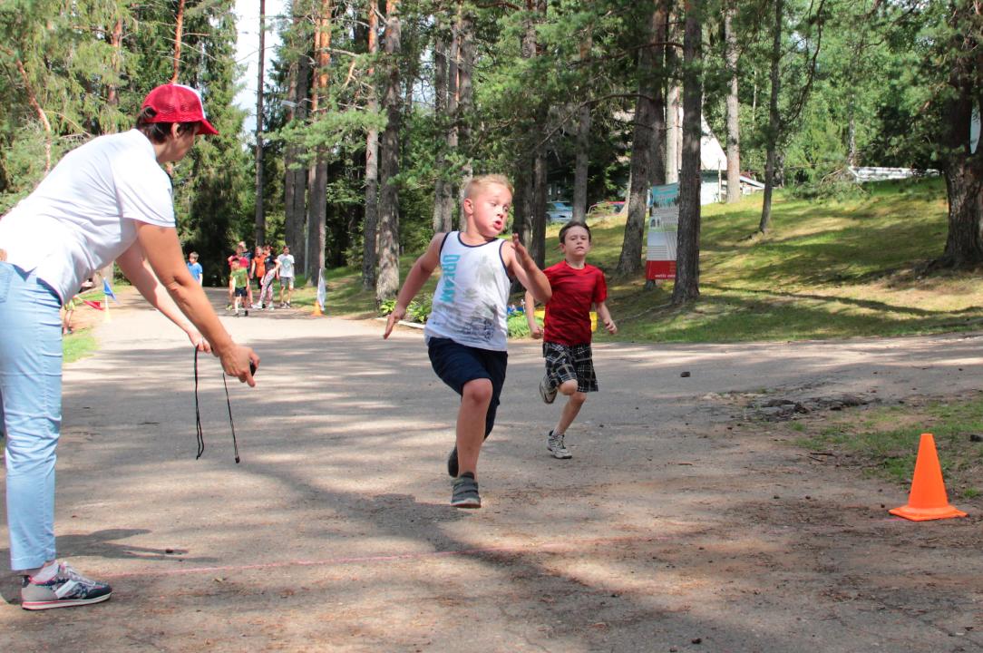 Спартакиада ГТО в загородных детских лагерях.