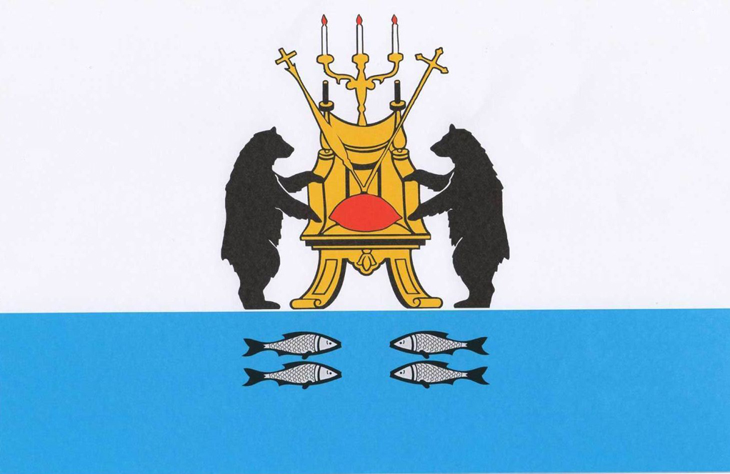 Флаг Великого Новгорода.