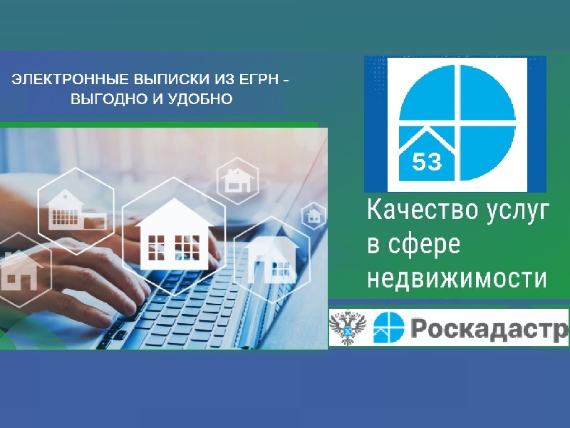 Роскадастр разъясняет: получать электронные выписки о недвижимости выгодно.