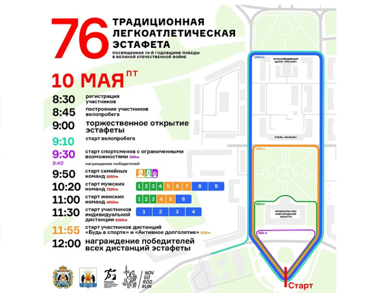 О перекрытии движения автотранспорта 10 мая.