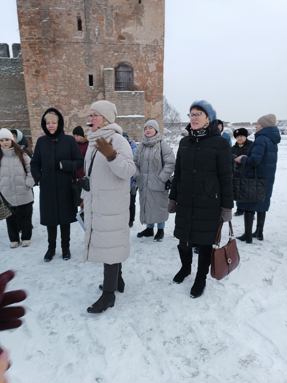 Делегация Великого Новгорода посетила Ивангород.